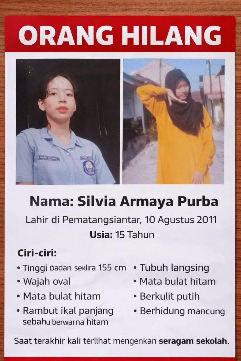 Pelajar 15 Tahun Hilang Sejak Pamit Sekolah, Polsek Gunung Malela Buka Informasi Seluas-luasnya