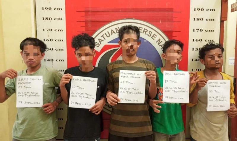 Penangkapan Pemakai dan Pengedar Narkoba di Padang Lawas Digencarkan