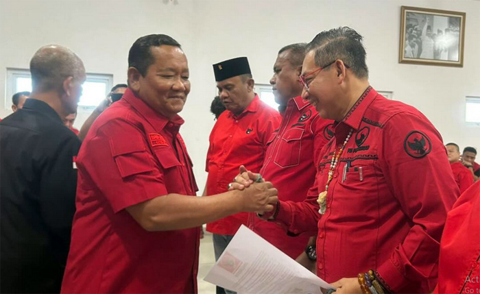 Dipercaya Sebagai Wakil Ketua Bidang Perekonomian DPD PDI Perjuangan Sumut, Wong Chun Sen Pegang Amanah dan Tetap Komitmen