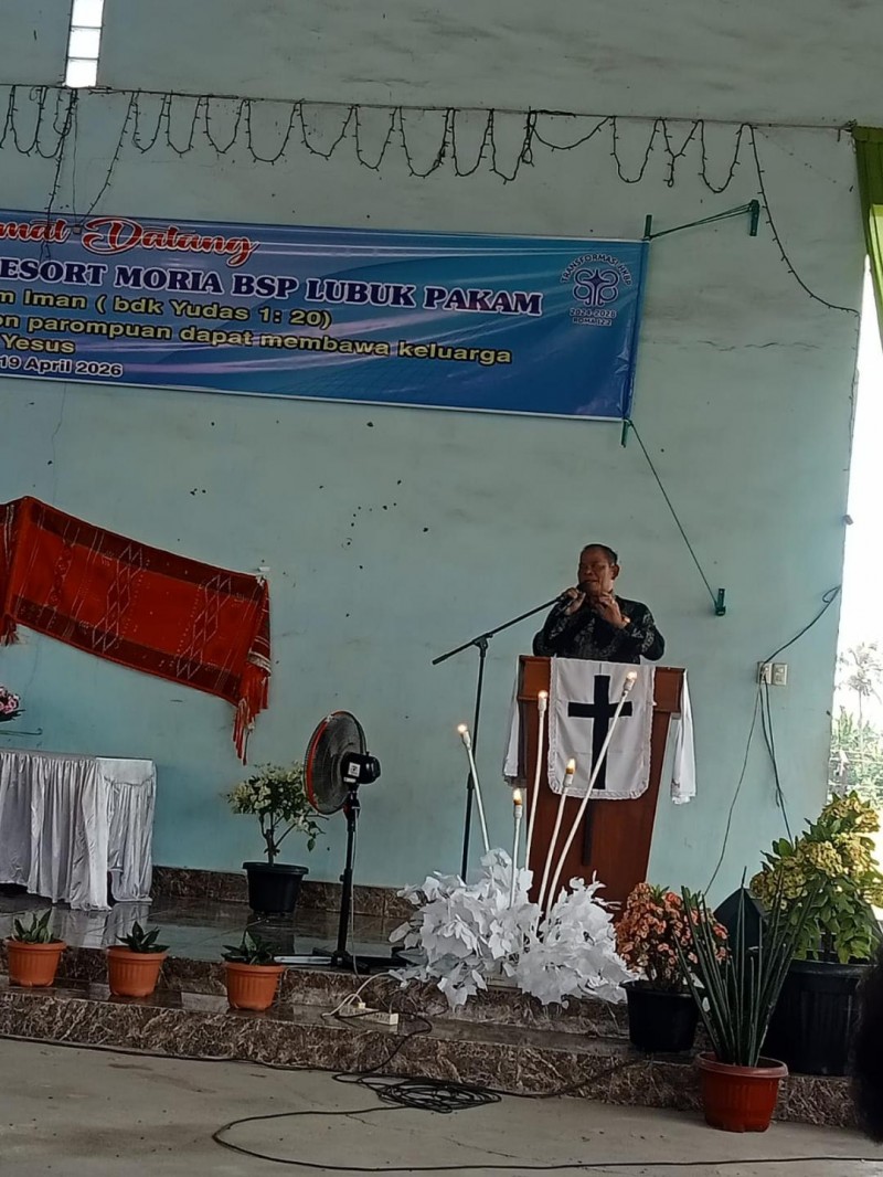 Pesta Parheheon Ina  Sa-Resort HKBP Moria BSP Lubuk Pakam Meriah