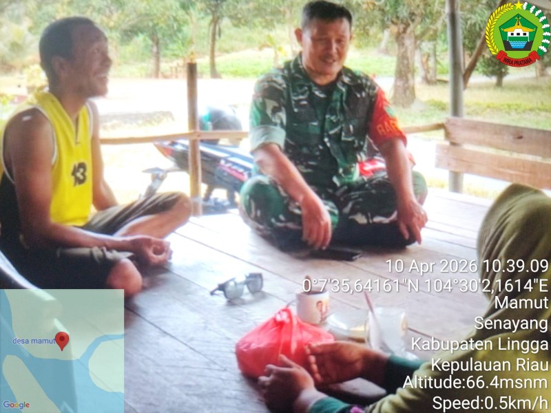 Melalui Komsos, Babinsa Tanamkan Nilai Persatuan dan Kesatuan, Wujudkan Kemanunggalan TNI-Rakyat Yang Tangguh