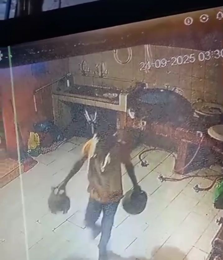 Polsek Medan Area Ringkus Maling Belasan Tabung Gas Viral