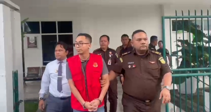 Kejari Binjai Tahan Agung Ramadhan