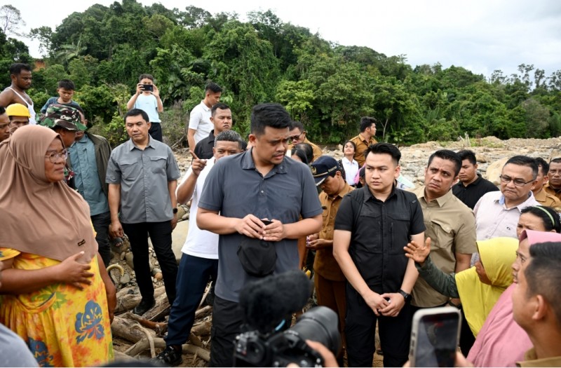 Respons Cepat Bobby Nasution, Pastikan Bantuan Pascabencana Tepat Sasaran dan Tekankan Validitas Data di Tapteng