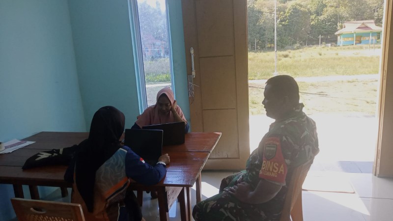 Serma Rocky Ajak Perangkat Desa Tetap Solid Dan Prioritaskan Pelayanan Publik Yang Maksimal