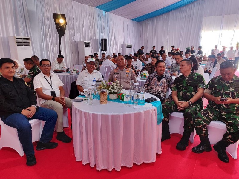 Kapolres Simalungun Hadiri Groundbreaking Hilirisasi Perkebunan PTPN IV