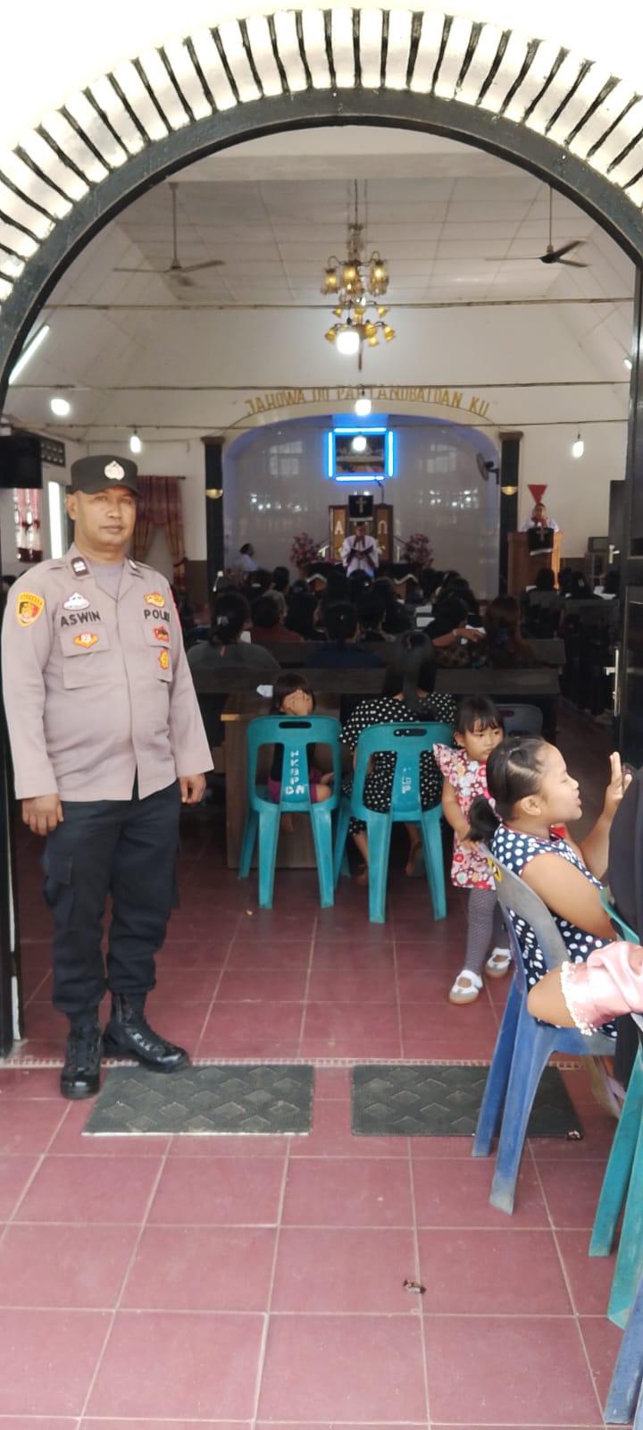 Polres Simalungun Kawal Pengamanan Jumat Agung di 70 Lebih Gereja Lintas 14 Wilayah Polsek