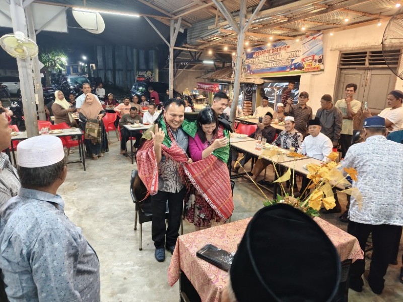 Malam Silaturahmi Kapolsek Kotapinang, Hangatkan Kebersamaan dan Perkuat Sinergi