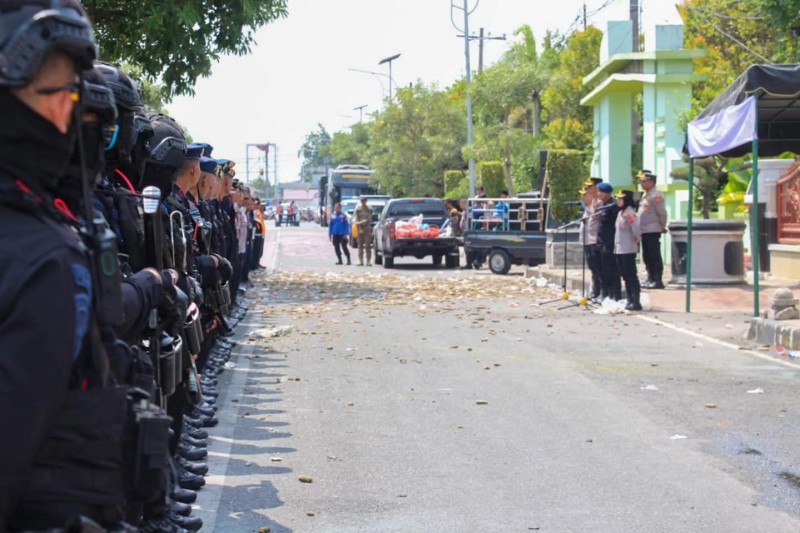 Walikota Apresiasi Simulasi Sispam Kota T.Tinggi