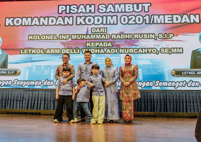 Hangatnya Pisah Sambut Dandim 0201/Medan, Zakiyuddin Harahap: Sinergi Kita Adalah Kekuatan Kota