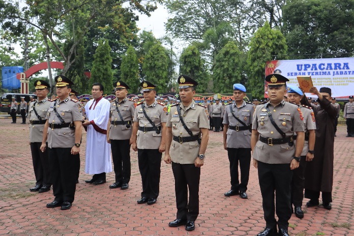 Polres Langkat Ganti Pejabat Utama, Guna Kerja Profesional.