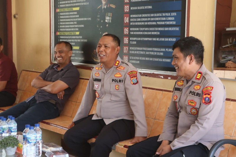Kunjungan Kerja Kapolres Simalungun Perkuat Profesionalisme Polri, Tegaskan Pelayanan Humanis dan Berintegritas