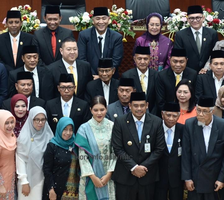Wakil Bupati Asahan Ikuti Rapat Paripurna Istimewa Hari Jadi Pemprop Sumut