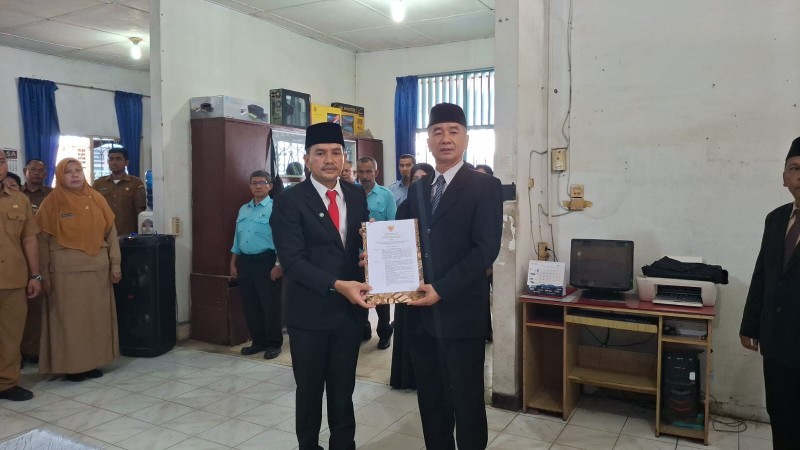 Sekda Di Lantik Jadi Dewan Pengawas PDAM Tirta Bulian Kota Tebingtinggi