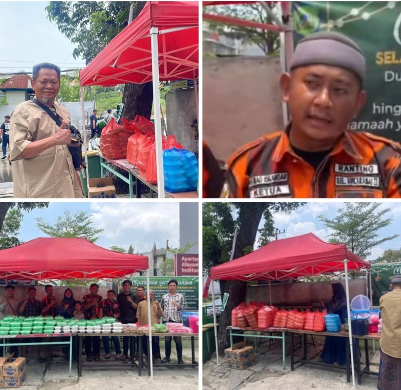 Pemuda Pancasila Sukaramai II Gelar Jum&rsquo;at Berkah, Tebar Kepedulian di Masjid Amal Silaturrahmi