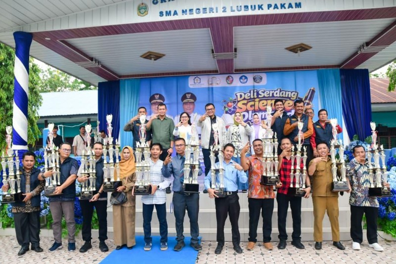 Lampaui Target, Science Olympiad Bangkitkan Semangat Belajar Pelajar Deli Serdang