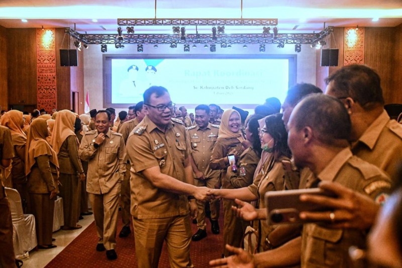 Rakor Pendidikan, Bupati Ajak Kepsek Reformasi Kinerja Guru