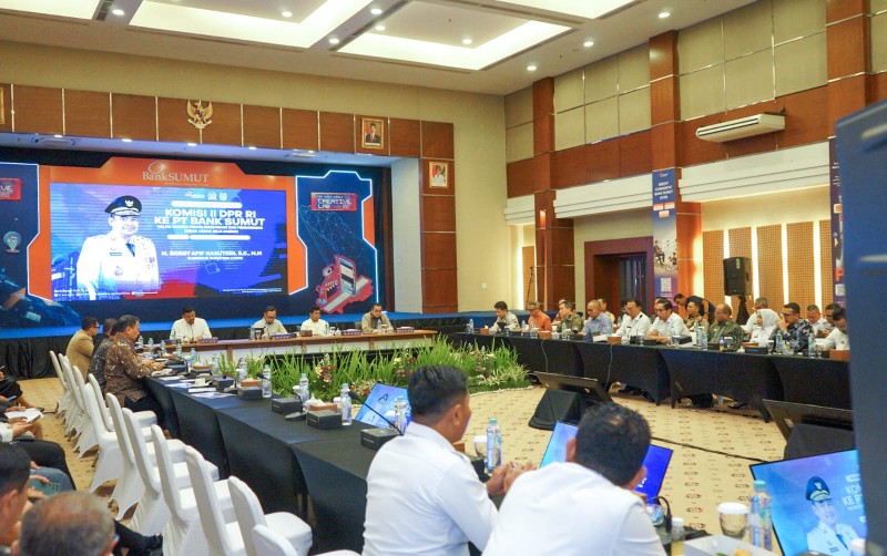 Wali Kota Medan Apresiasi Kunjungan Kerja Spesifik Komisi II DPR RI ke PT. Bank Sumut