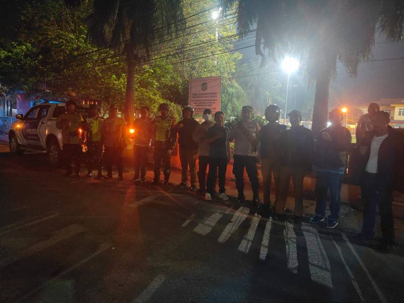 Cegah Kejahatan Jalanan Polsek Medan Area Gelar Patroli 3 Pilar