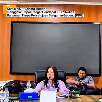 Komisi 4 DPRD Kota Medan, Soroti Banyak Temuan Bangunan Tanpa PBG
