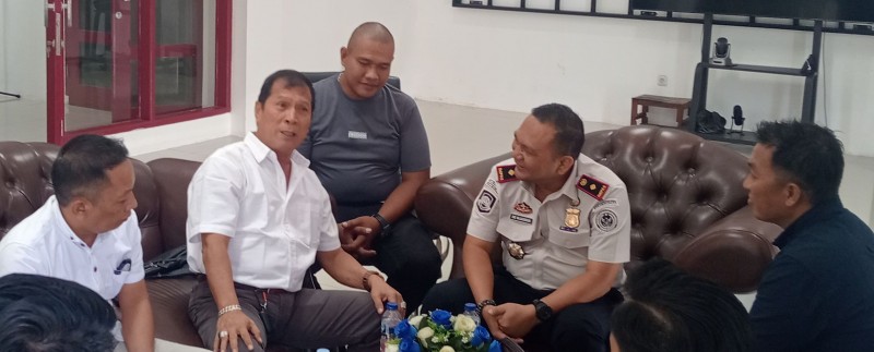 Perkuat Sinergitas, Wakil Ketua PWI Sumut dan Aliansi Mahasiswa Sambangi Imigrasi Belawan