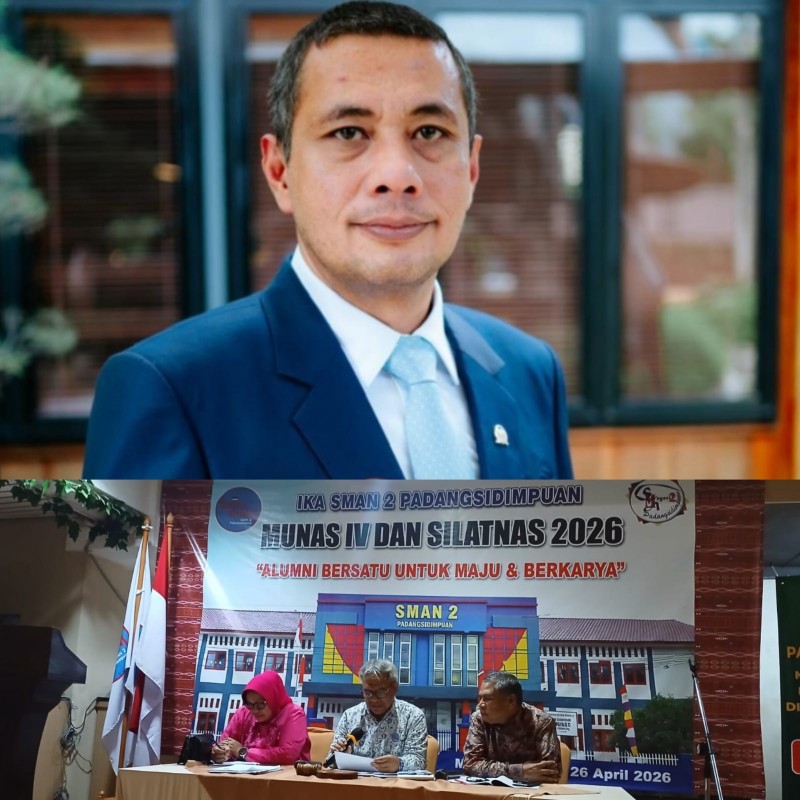 Andar Amin Harahap Nahkodai IKA SMAN 2 Padang Sidempuan, Terpilih di Munas Jakarta