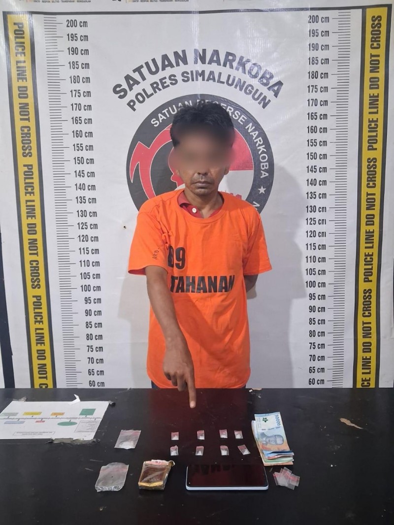 Kepergok Buang BB Sabu, Pengedar Dibekuk