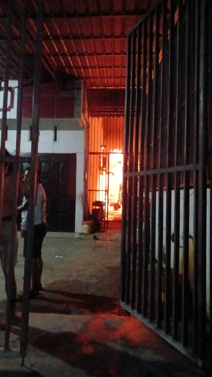 Kebakaran Landa Pabrik di Belawan, Tangki Pendingin PT YSR Hangus Terbakar