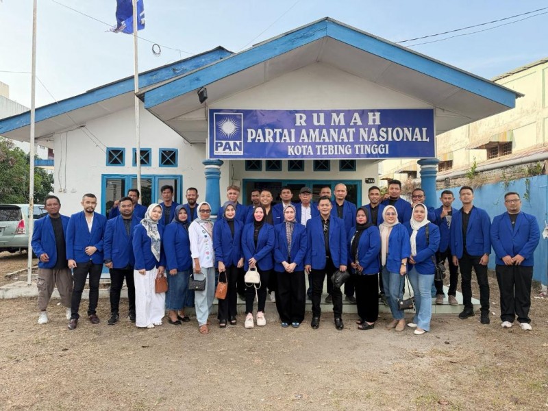 Muscab Bersama PAN Se Kota Tebingtinggi,  M. Yuridho Chap targetkan 1 Fraksi Di 2029