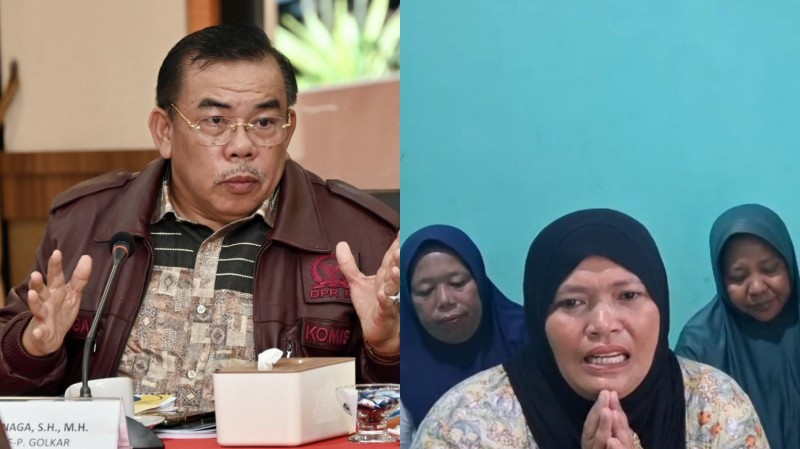Curhatan Ibu Ibu Anaknya Ditangkap Tanpa Prosedur Oleh Polresta Deliserdang Disambut Komisi lll DPR RI. Mangihut Sinaga : Saya Cek