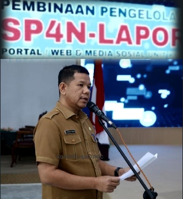 Kadis Kominfo Asahan Urai Program Peluncuran Kanal Pengaduan MATATELINGA - Asahan
