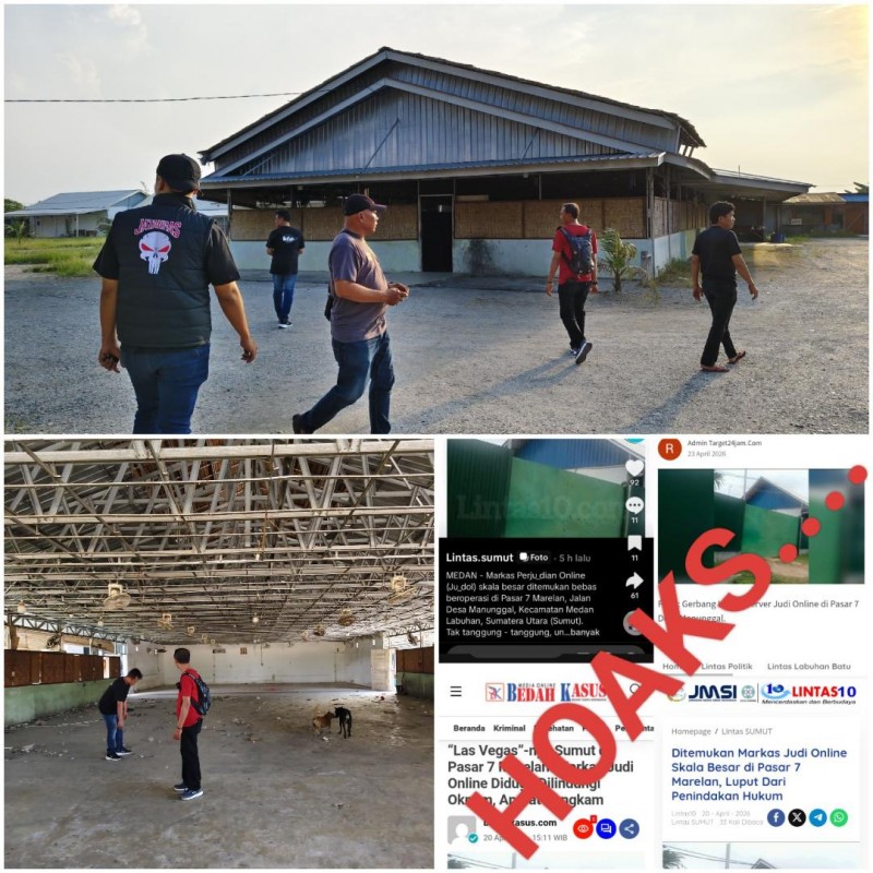 Polisi Tidak Temukan Aktivitas Perjudian