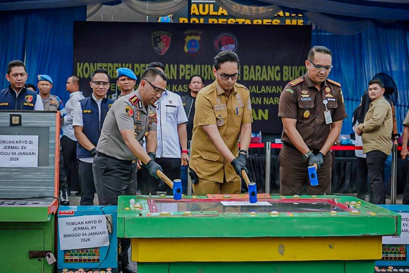 Rico Waas: Pemko  Medan dan Forkopimda  Komitmen Tutup Semua Celah Narkoba