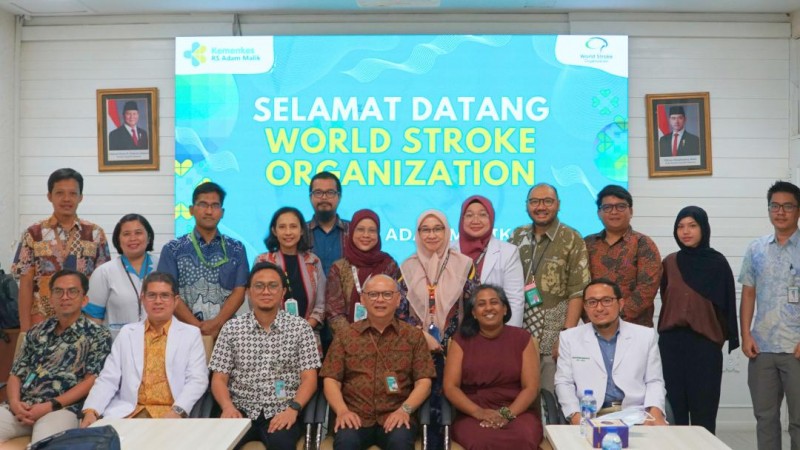 RS Adam Malik Jalani Visitasi dari World Stroke Organization untuk Layanan Stroke