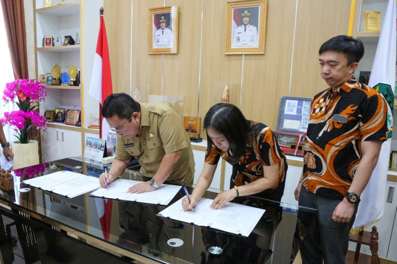 Dukung Pelaksanaan Tri Darma Perguruan Tinggi, Wesly Bersama 3 PT Teken Kesepakatan Bersama