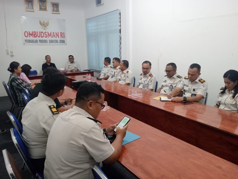Sikapi Isu di Media, Imigrasi Belawan Sambangi Ombudsman Sumut untuk Klarifikasi