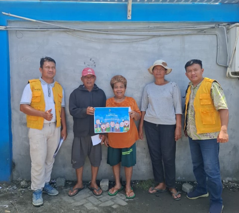 Wujud Kepedulian Sosial, PT Agro Raya Mas Salurkan Bantuan Dana untuk 300 Lansia