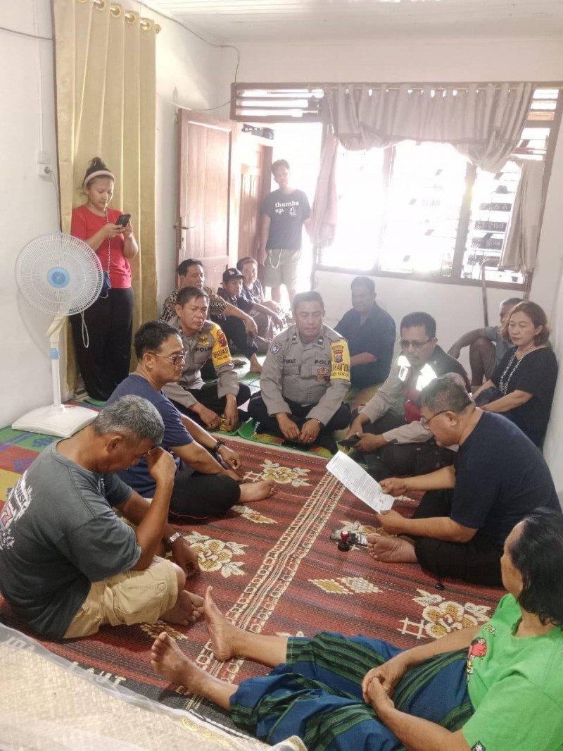 Polsek Gunung Malela Tangani Penemuan Mayat di Parit Pembuangan