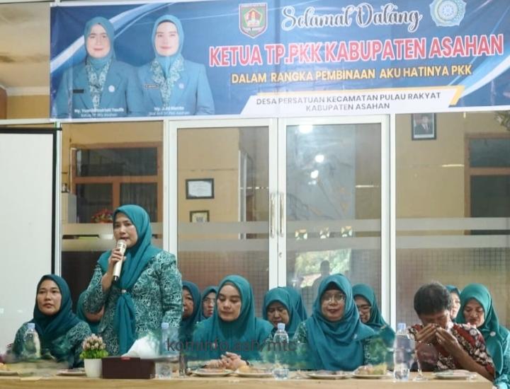 Aku Hatinya PKK" Keliling Desa Bersama Ketua TP.PKK Asahan