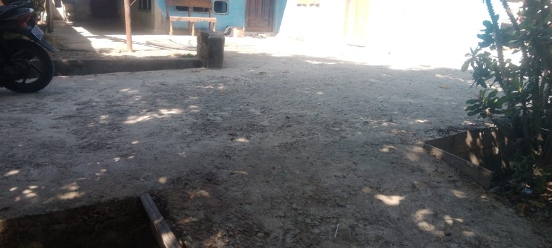 Jalan Dana Desa Hutabangun Jae Baru Dibangun Sudah Hancur, Warga Curigai Kualitas