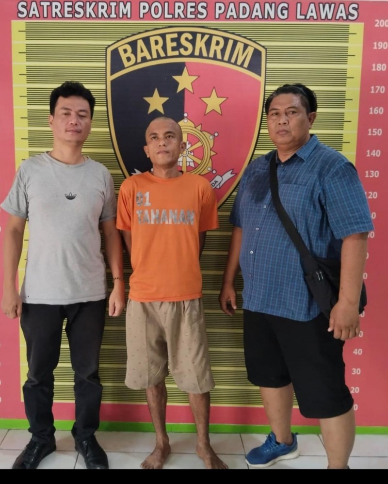 Terduga Pelaku Pembobolan Grosir Terekam CCTV Ditangkap Polres Padang Lawas di Pekanbaru