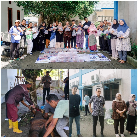 Momen Idul Adha, Dinas P3AP2KB Deli Serdang Sembelih Hewan Qurban dan Perkuat Silaturahmi