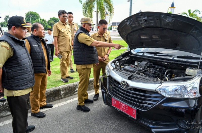 Ikuti Instruksi Gubernur Bobby Nasution, Pemprov Sumut Gelar Apel Kendaraan Dinas dan Pastikan Taat Pajak