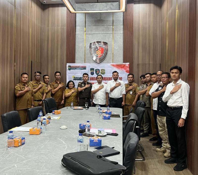 Sinergi Hukum Menguat! Sat Reskrim Polres Simalungun Gelar Koordinasi Bersama JPU dan PPNS Implementasikan KUHAP Baru UU No. 20 Tahun 2025