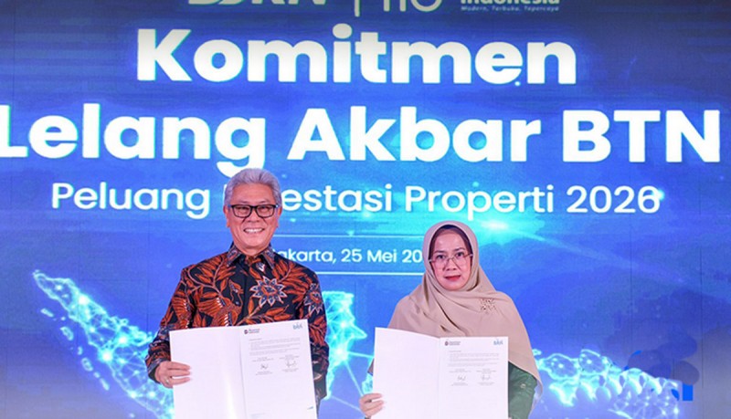 Pimpin Ekosistem Rumah Lelang Nasional, BTN Banjiri Pasar Dengan 10.000 Hunian Second dan KPR Bunga 5%