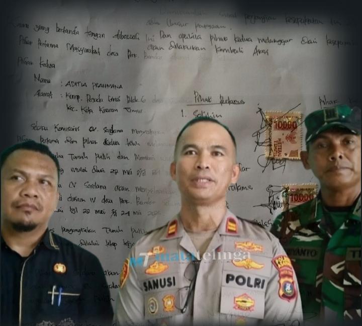 Kesepakatan Membawa Kedamaian