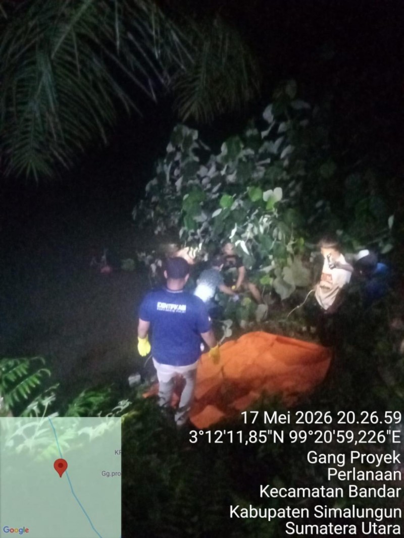 Geger Temuan  Mayat Perempuan Tak Dikenal di Pinggiran Sungai Bah Bolon