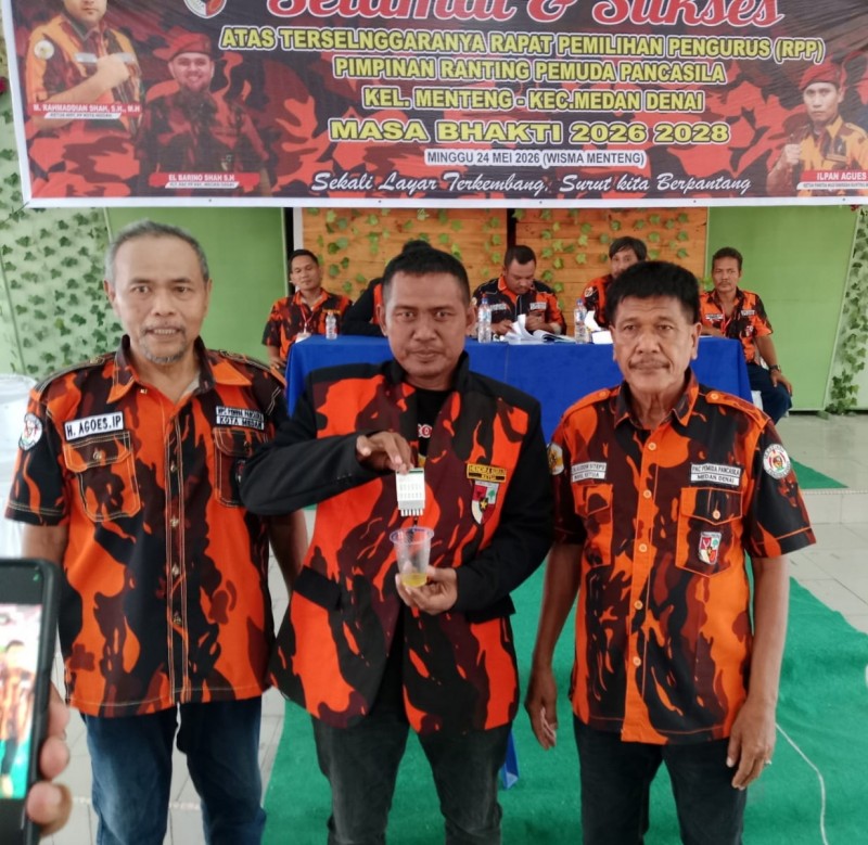 Hendra Suriadi Kembali Nahkodai PP Medan Tenggara Periode 2026&ndash;2028