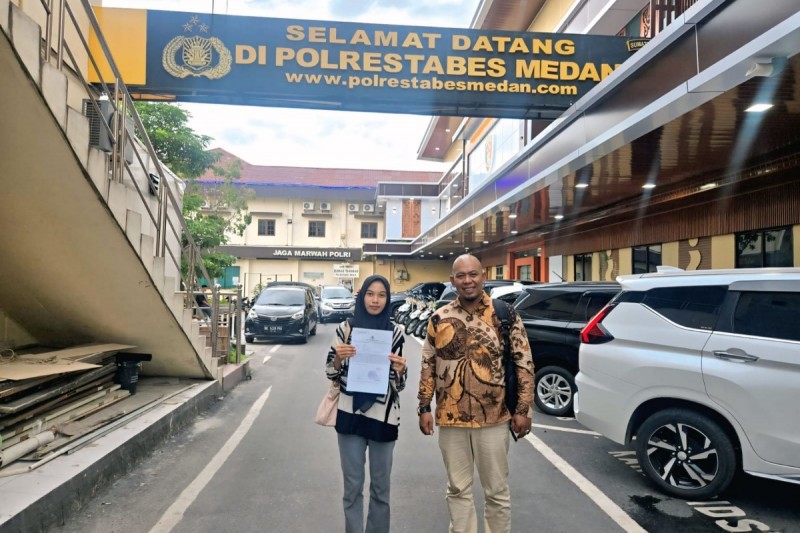 Mahasiswi Unimed Laporkan Dugaan Penghinaan dan Ancaman di Media Sosial ke Polrestabes Medan