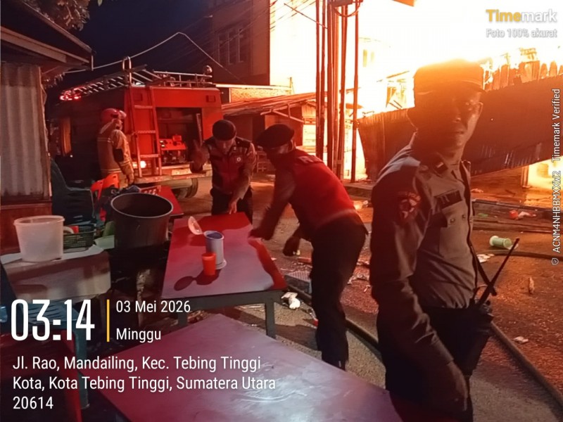 Tiga Rumah Ludes Dilalap Si Jago Merah